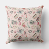 ヴィンテージ最高の友だち写真 クッション (裏面)