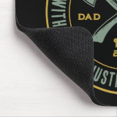 ヴィンテージ最高の名パーソナライズされたAxロゴ マウスパッド (コーナー)