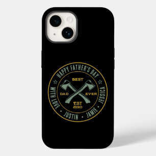 ヴィンテージ最高の名パーソナライズされたAxロゴ Case-Mate iPhone 14ケース
