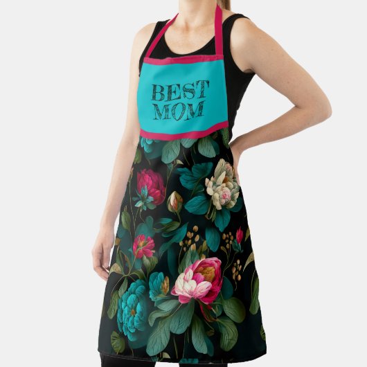 ヴィンテージ最高の花母エプロン エプロン (インサイチュ)