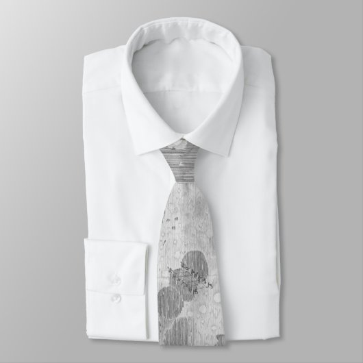 ヴィンテージ月の地図(1647) ネクタイ (タイ)