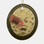 ヴィンテージ月の映画旅行静か|過去記事 セラミックオーナメント (左)