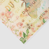 ヴィンテージ月の蛾とバラエフェメラ 薄葉紙 (詳細)