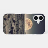 ヴィンテージ月地平線 iPhone 16ケース (裏面横)