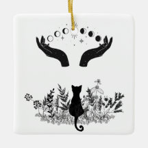 ヴィンテージ月相ネコ