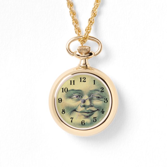 ヴィンテージ月 腕時計 (正面)