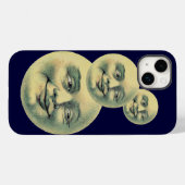 ヴィンテージ月 Case-Mate iPhoneケース (裏面 (横))