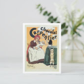 ヴィンテージ有名フランスのココア広告 ポストカード (スタンド正面)