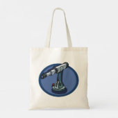 ヴィンテージ望遠鏡の天文学の熱狂的な天体観測 トートバッグ (裏面)