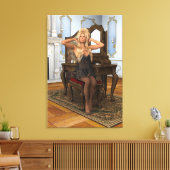 ヴィンテージ朝 キャンバスプリント (インサイチュ (リビング))