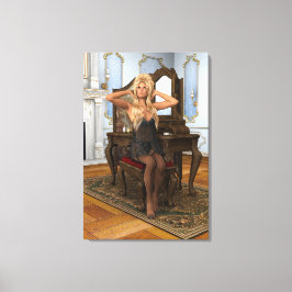 ヴィンテージ朝 キャンバスプリント