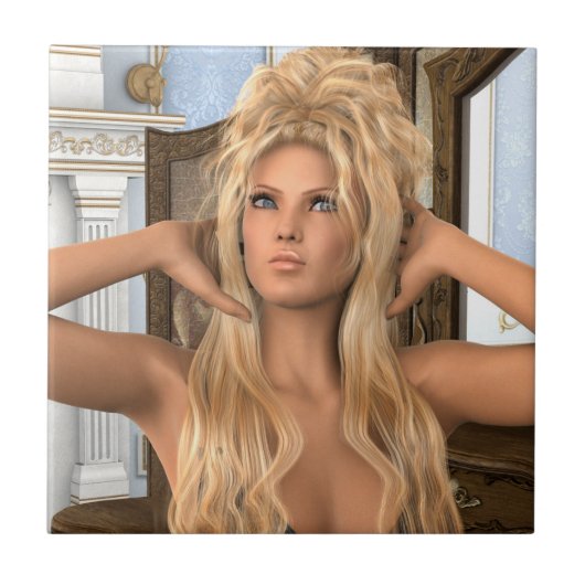 ヴィンテージ朝 タイル (正面)