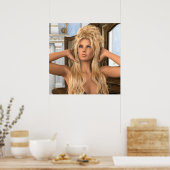 ヴィンテージ朝 ポスター (キッチン)