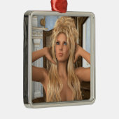 ヴィンテージ朝 メタルオーナメント (右)