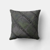 ヴィンテージ木材のチェーン クッション (裏面)