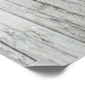 ヴィンテージ木材の背景 ポスター (角)