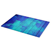 ヴィンテージ木材抽象芸術#3 カッティングボード (角)