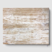 ヴィンテージ木材 ゲストブック (裏面)