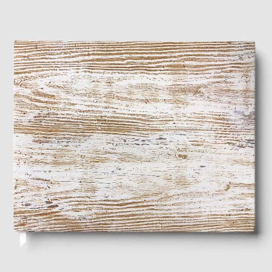 ヴィンテージ木材 ゲストブック (正面)