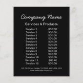 ヴィンテージ木目ハンドマン建設 チラシ (裏面)