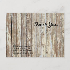 ヴィンテージ木目建築 ポストカード