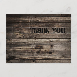 ヴィンテージ木目手商建築 ポストカード