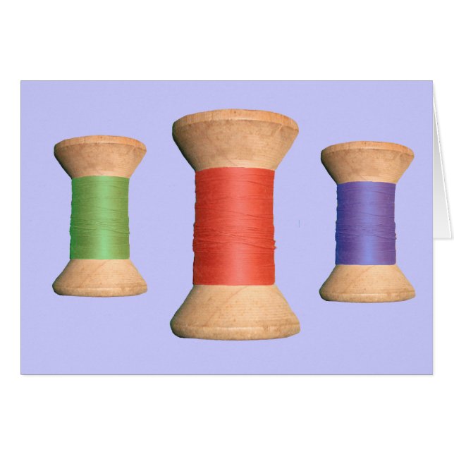 ヴィンテージ木製スプールシリーズ (正面横)