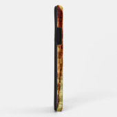 ヴィンテージ木製抽象芸術アート Case-Mate iPhoneケース (裏面/右)