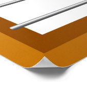 ヴィンテージ木製算盤クラシック計数具 ポスター (角)