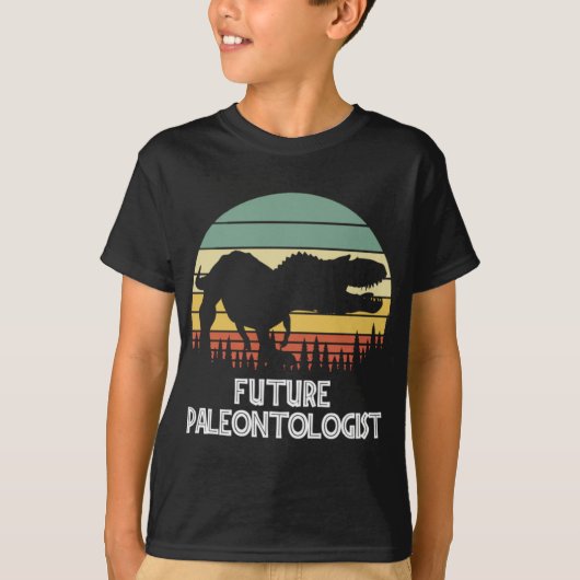 ヴィンテージ未来古生物学者 Tシャツ (正面)