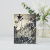 ヴィンテージ未発表世界大戦イラストレーション ポストカード (スタンド正面)