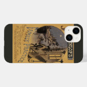 ヴィンテージ本の表紙 ドゥンロップ博士の家庭医学 Case-Mate iPhoneケース (裏面 (横))