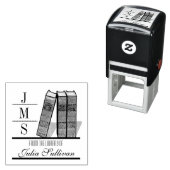 ヴィンテージ本棚 セルフインキングスタンプ (インサイチュ)