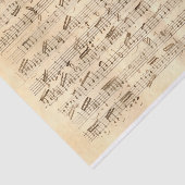 ヴィンテージ本物（AIではない）楽譜第1番 薄葉紙 (詳細)