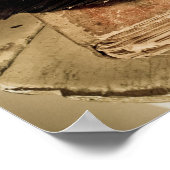 ヴィンテージ机 ポスター (角)