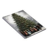 ヴィンテージ村のクリスマスツリー集会 ノートブック (右側)