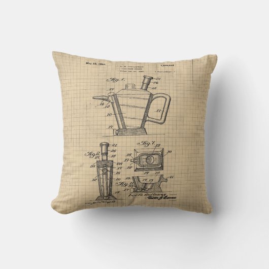 ヴィンテージ条件付き所有者特許 クッション (正面)