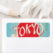 ヴィンテージ東京トラベルポスター ラベル (インサイチュ)