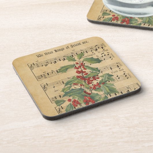 ヴィンテージ東洋の三人の王は コースター (左側)