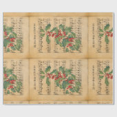 ヴィンテージ東洋の三人の王は ラッピングペーパー (フラット)