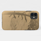 ヴィンテージ松のシルエット Case-Mate iPhoneケース (裏面(横))