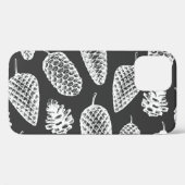 ヴィンテージ松コーン、植物性の黒板。 Case-Mate iPhoneケース (裏面 (横))