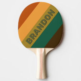 ヴィンテージ林はっきりした沼ストライプの（名称） 卓球ラケット