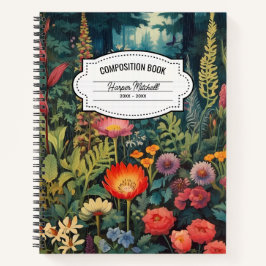 ヴィンテージ林構図ノート ノートブック