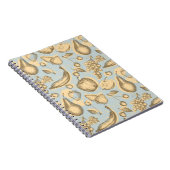 ヴィンテージ果実パターン ノートブック (右側)