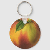 ヴィンテージ果実熟オーガニック桃 キーホルダー (正面)