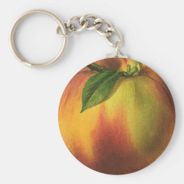 ヴィンテージ果実熟オーガニック桃 キーホルダー