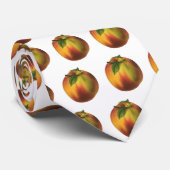 ヴィンテージ果実熟オーガニック桃 ネクタイ (ロール)