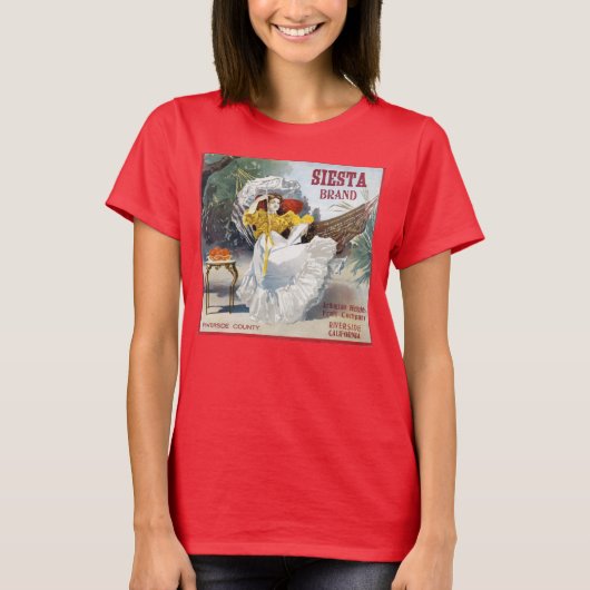 ヴィンテージ果実表示 Tシャツ (正面)