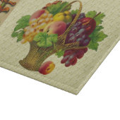 ヴィンテージ果物入パーソナライズされたれ カッティングボード (角)